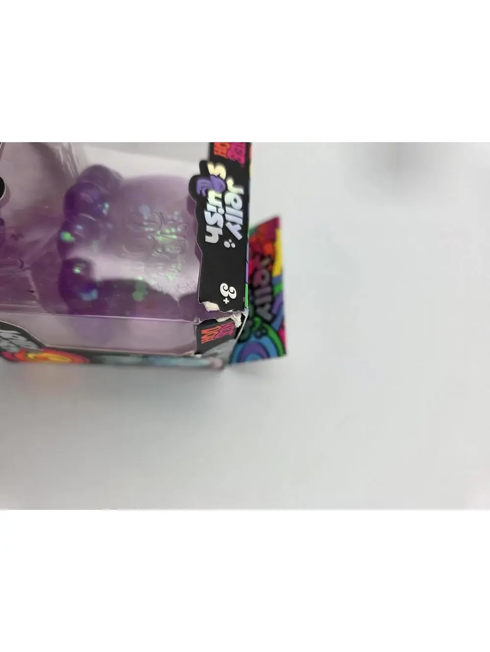 NeeDoh Jelly Squish Fidget Toy Super Solid Squish Sensory Stress Relief